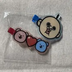 パンパンくんの日常 アクリル前髪クリップ ガチャガチャ カプセルトイ