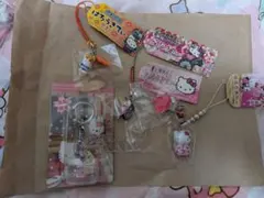 激レア】京都限定 ハローキティ ストラップ 5種セット - メルカリ