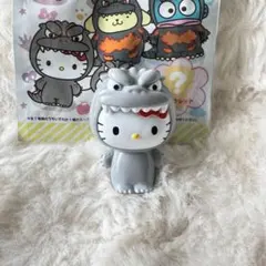 【匿名配送】 ゴジラサンリオミニソフビマスコット キティ