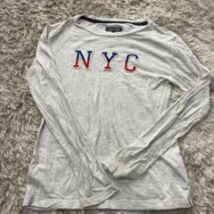 TOMMY HILFIGER NYCロゴ長袖カットソー 152