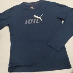 PUMA ネイビー 長袖カットソー Mサイズ