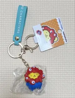 ミャクミャク　ポムポムプリン　サンリオ　立体マスコットストラップキーホルダー