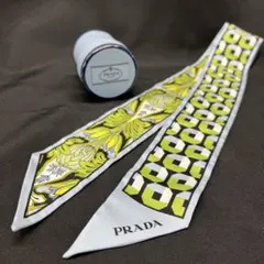 希少 PRADA プラダ 大判 スカーフ プラダ PRADA スカーフ リナイロン フーラード トライアングル