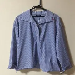 【新品未使用】　タグ付き　ストライプ　シャツ　ブラウス