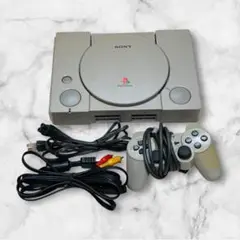 PlayStation PS1 本体＋ソフト＋メモリーカード付き ジャンク