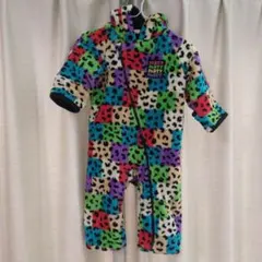 PartyParty カラフルレオパード柄フリースアウター