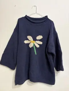 macmahon knitting mills陰陽ニットセーター ベージュ - メルカリ