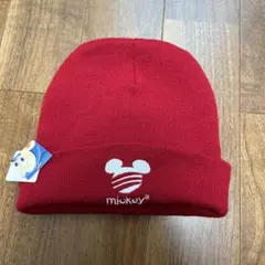ミッキーマウス　ニット帽