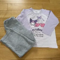 サンリオ クロミ パジャマ 上下セット 110cm