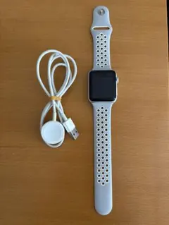AppleWatch series2 42mm 充電ケーブル、バンド付き