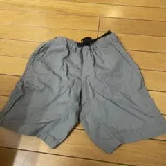 グレー 半ズボン 130サイズ 後ろポケット付き