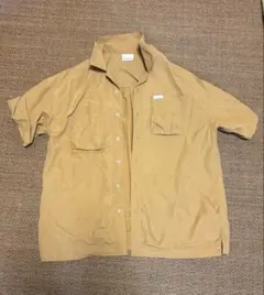 Columbia ベージュシャツ メンズM