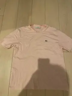 【LACOSTE】半袖Tシャツ ピンク 36サイズのサムネイル