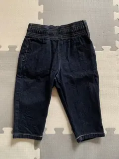 【新品未着用】マーキーズ　デニム　インディゴ　80