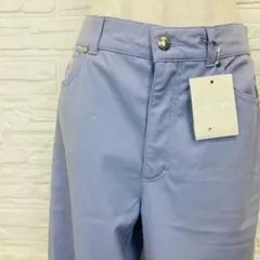 ​【極美品】ESCADA エスカーダ ストレッチパンツラベンダーイタリア製タグ付のサムネイル