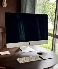 Apple iMac シルバー 本体、キーボード、マウス、トラックパッド
