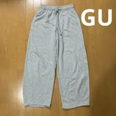 GUバレルレッグパンツ