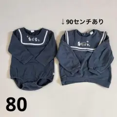 バースデイ　コトリ　ロンパース　トレーナー　セーラー