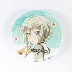 バンドリ Holidays 青葉モカ 箔押し 缶バッジ