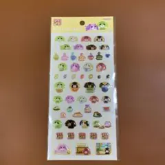 サンスター文具　正規品　お茶犬　プチシール　シール　 SEAL みんな　新品