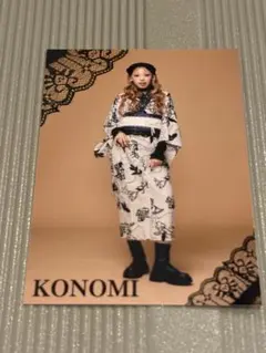 M☆Splash!! KONOMI シークレットブロマイド 夏祭
