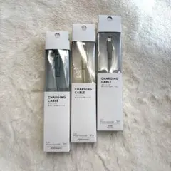 スリーコインズ＋ iPhone充電ケーブル／USB電源アダプタ