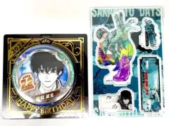 サカモトデイズ　名場面ジオラマフィギュア　バースデイ缶バッジ　バースデー　勢羽