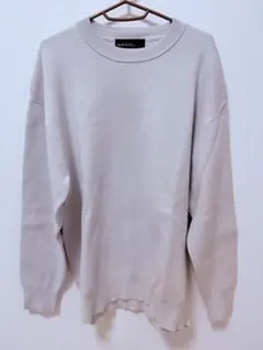 GLR UNITED ARROWS ライトグレー セーター