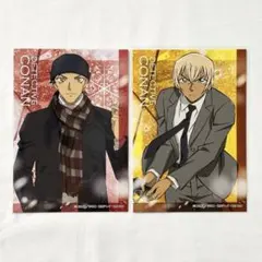 名探偵コナン 安室透 降谷零 赤井秀一 ブロマイド vol.2 計2点