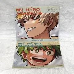 ヒロアカ ジャンプGIGA 付録 ステッカー 緑谷出久 爆豪勝己