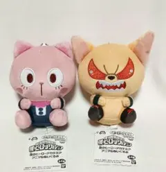 僕のヒーローアカデミア　アニマルぬいぐるみ　2種セット