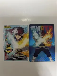 僕のヒーローアカデミア　ヒーローズチップ３　カード　轟焦凍　レア　ノーマルセット