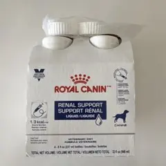 【ロイヤルカナン】腎臓サポート　リキッド　4本　犬のサムネイル