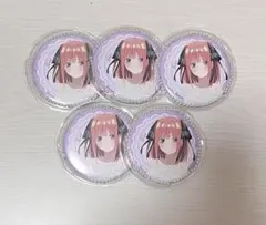 五等分の花嫁　中野二乃　缶バッジ　セット　まとめ売り