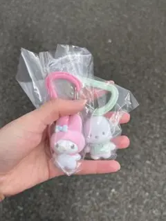 サンリオ　カラフルカラビナマスコットチャーム