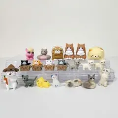 猫のフィギュア＆マスコット　20体セット販売　猫小姐（Ms.Cat)など