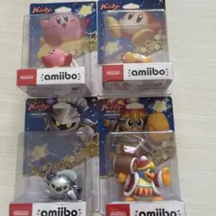 カービィ　デデデ　ワドルディ　メタナイト　amiibo