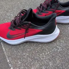 Nike Air Zoom レッド ブラック スニーカー