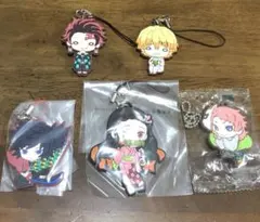 鬼滅の刃　ラバーマスコットストラップ