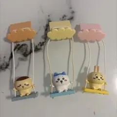 ちいかわ ブランコ2 ガチャガチャ うさぎ ハチワレ くりまんじゅう