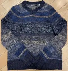 00s y2k デザインニット 短丈 ラグラン vintage 古着