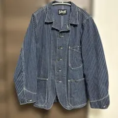 Schott ヒッコリーデニムジャケット SchottロンTセット売りのサムネイル