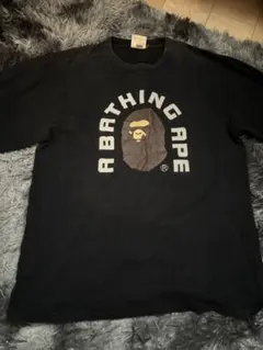 A BATHING APE ブラック Tシャツ L