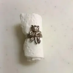 猫モチーフ リング
