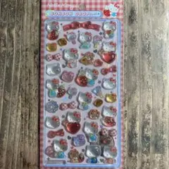春*瞳様 ボンボンドロップシール ハローキティ赤