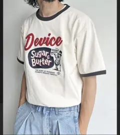 Device Sugar & Butter リンガーTシャツ