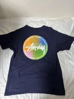 STUSSY Tシャツ Dot Mix Dyed Tee (Navy) サイズM