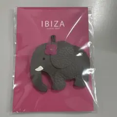 IBIZA イビサ ゾウ レザー チャーム