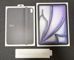 iPad Air (6世代) 11インチ パープル Pencil pro 付 - メルカリ