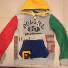 ポロ　Polo Ralph Lauren マルチカラー パーカー XS　ポロ